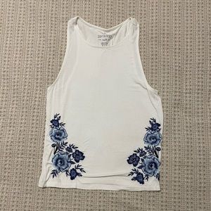 Embroidered Tank